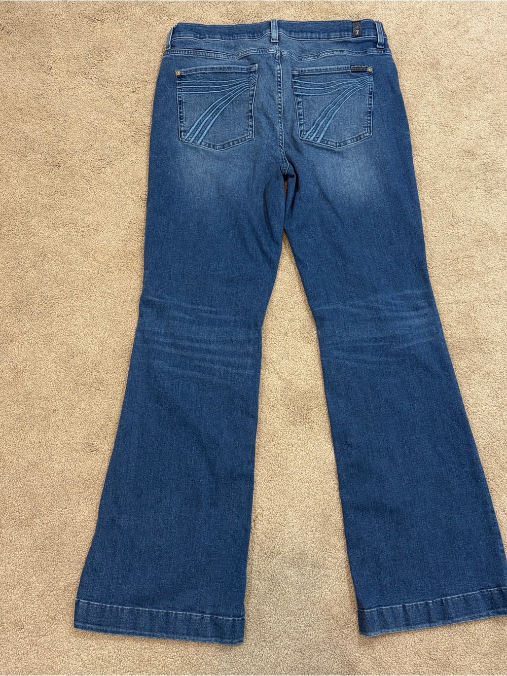 7 for all mankind dojo jeans womens size 32